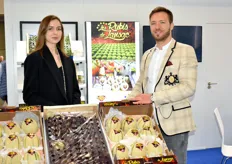 Maxime Mannoni de la société Les Rubis de Lansac a présenté sa gamme de melons et salades au salon du Fruit Logistica 2022