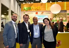 Hugo Rodriguez, Julian Herraiz, Clint Lewis - CEO d'Agrofresh - et Amy Tranzillo, étaient au Fruit Logistica pour représenter l'entreprise