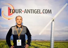 Dominique d’Agostino de RN7AS Group est venu présenter ses solutions antigel, comme les tours antigel, les éoliennes, les brûleurs et les thermoboost